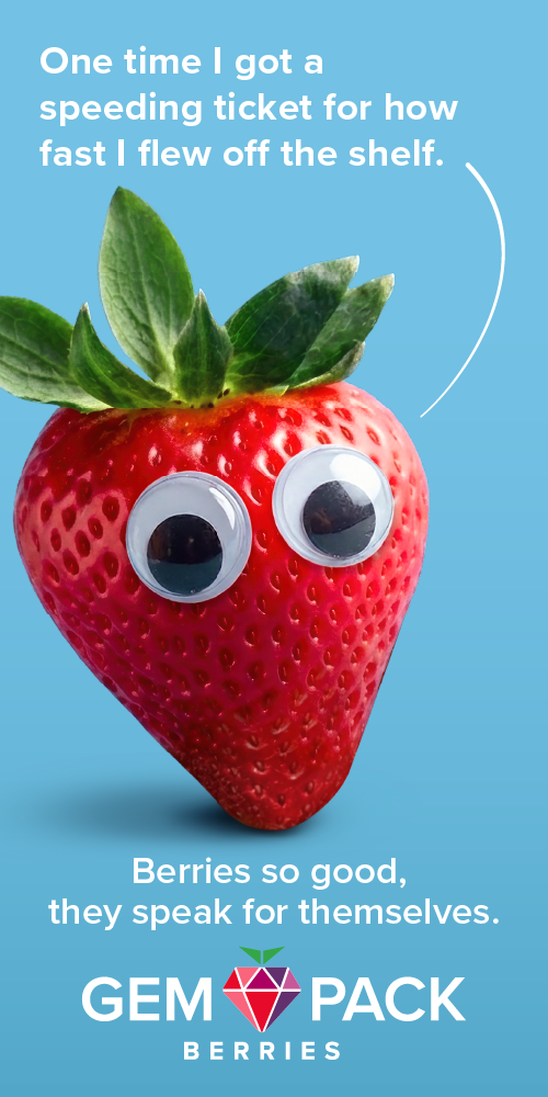 Berries so good, they speak for themselves