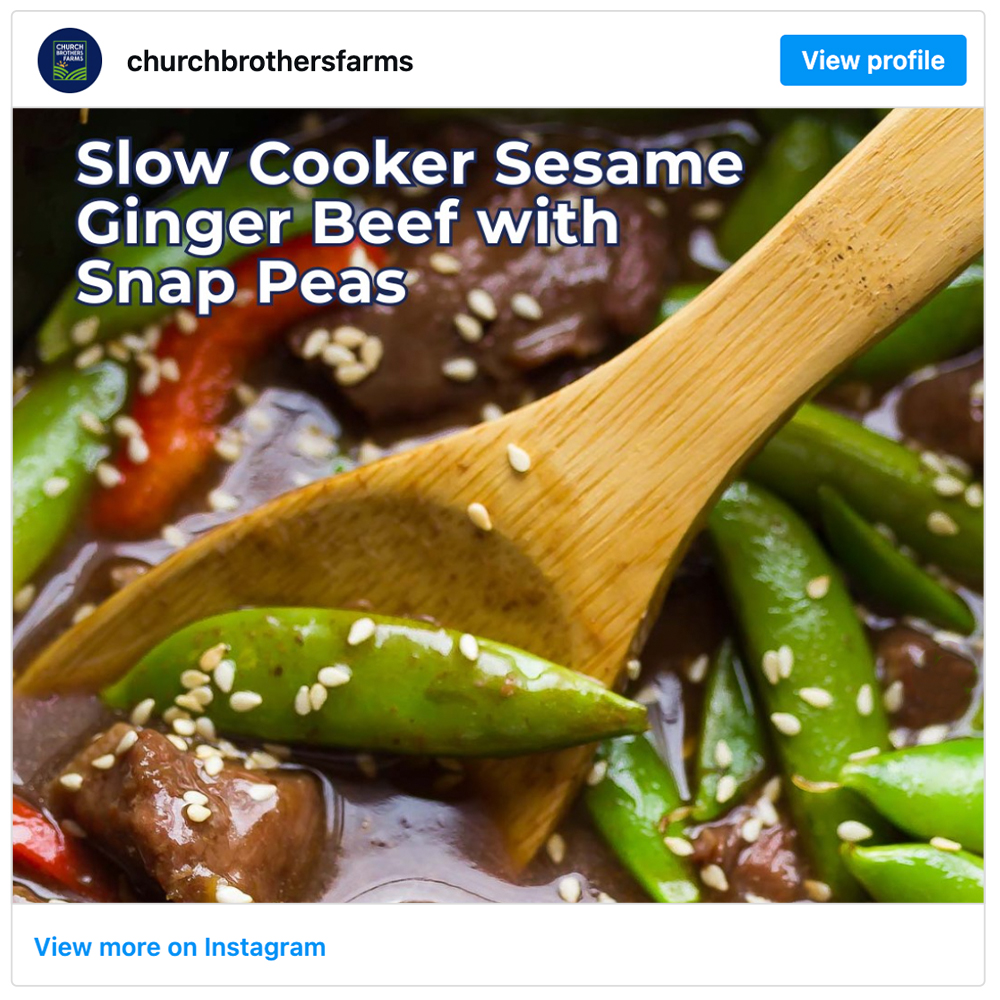 Get social with Church Bros Farms | February 2, 2026 5:00 AM