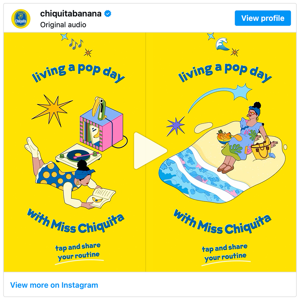 Get social with Chiquita | April 10, 2026 5:00 AM