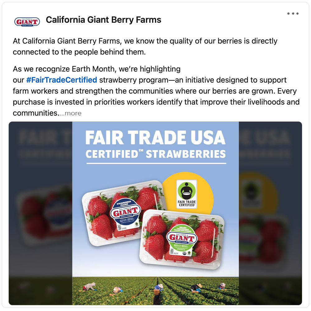 Get social with California Giant Berry Farms | April 13, 2026 5:00 AM