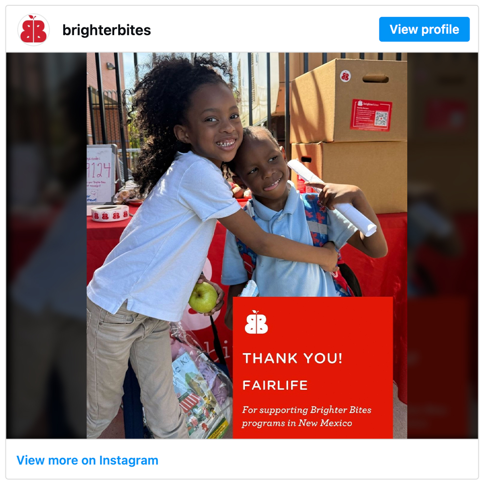 Get social with Brighter Bites | May 13, 2026 5:00 AM