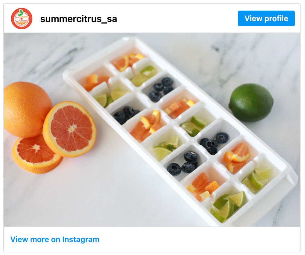 Get social with South African Summer Citrus | July 31, 2025 10:30 AM