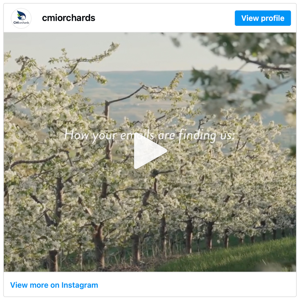 Get social with CMI Orchards LLC | August 25, 2026 10:30 AM