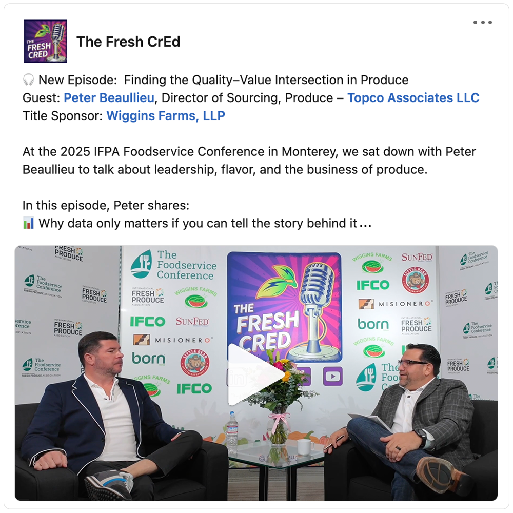 Get social with The Fresh CrEd | September 4, 2025 10:30 AM