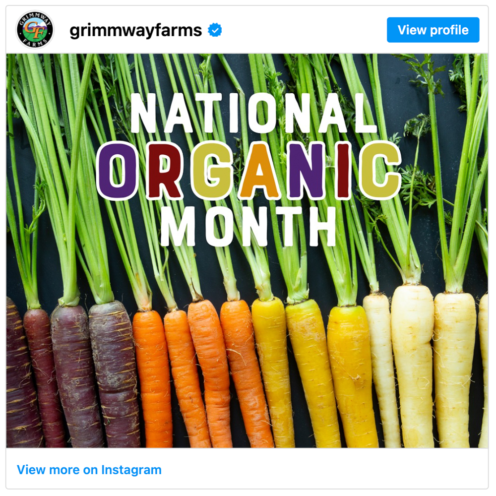 Get social with Grimmway Farms | September 12, 2025 5:00 AM