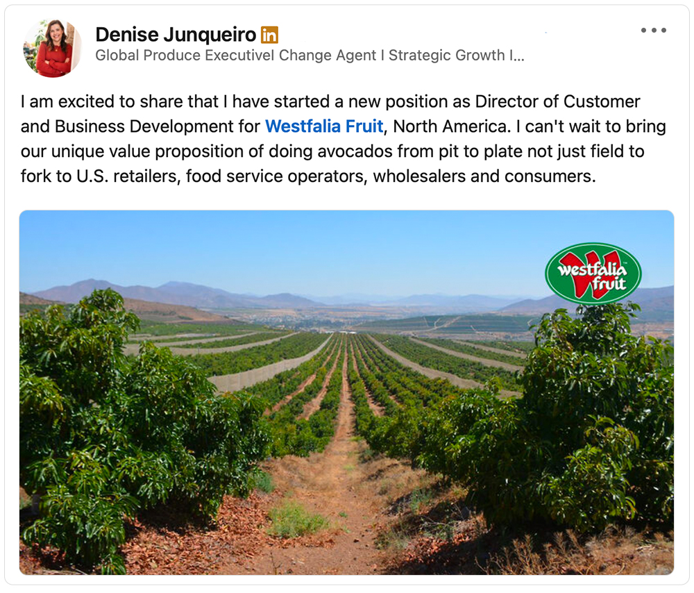 Get social with Westfalia Fruit | September 15, 2025 5:00 AM