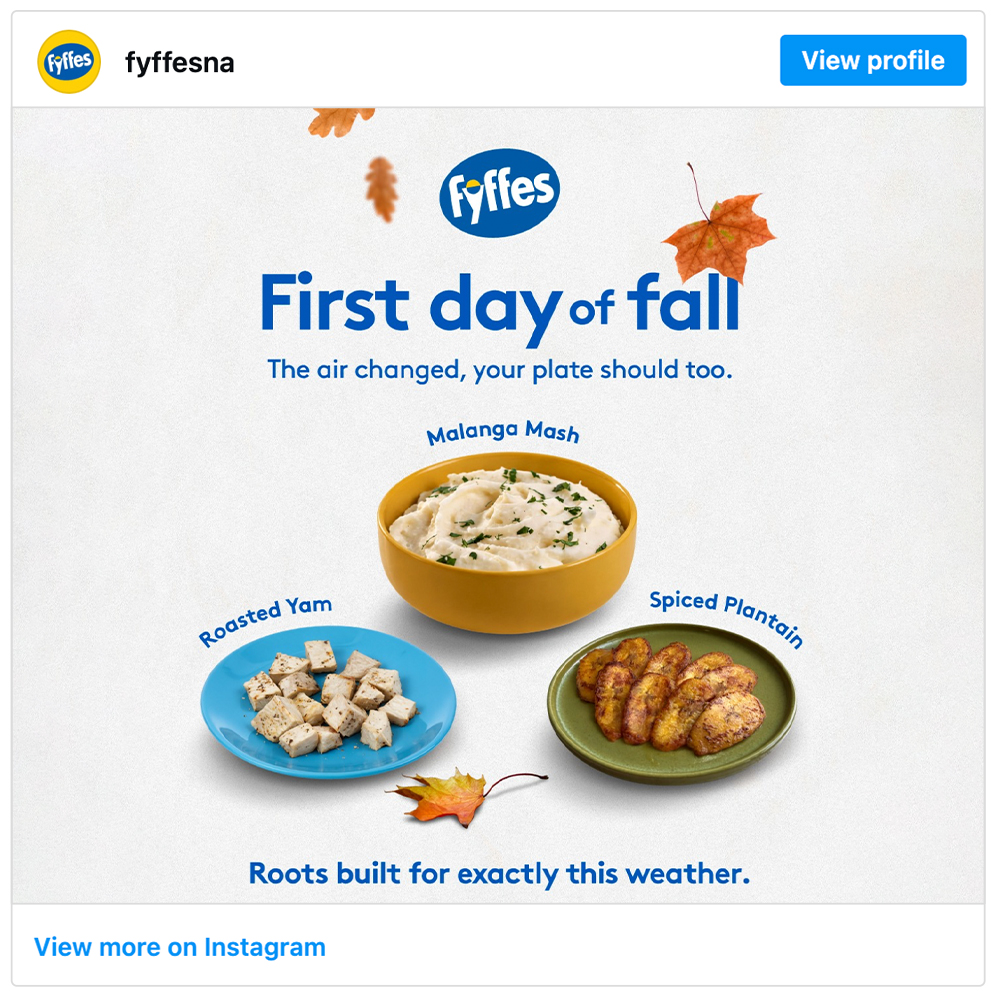 Get social with Fyffes North America | September 30, 2026 5:00 AM