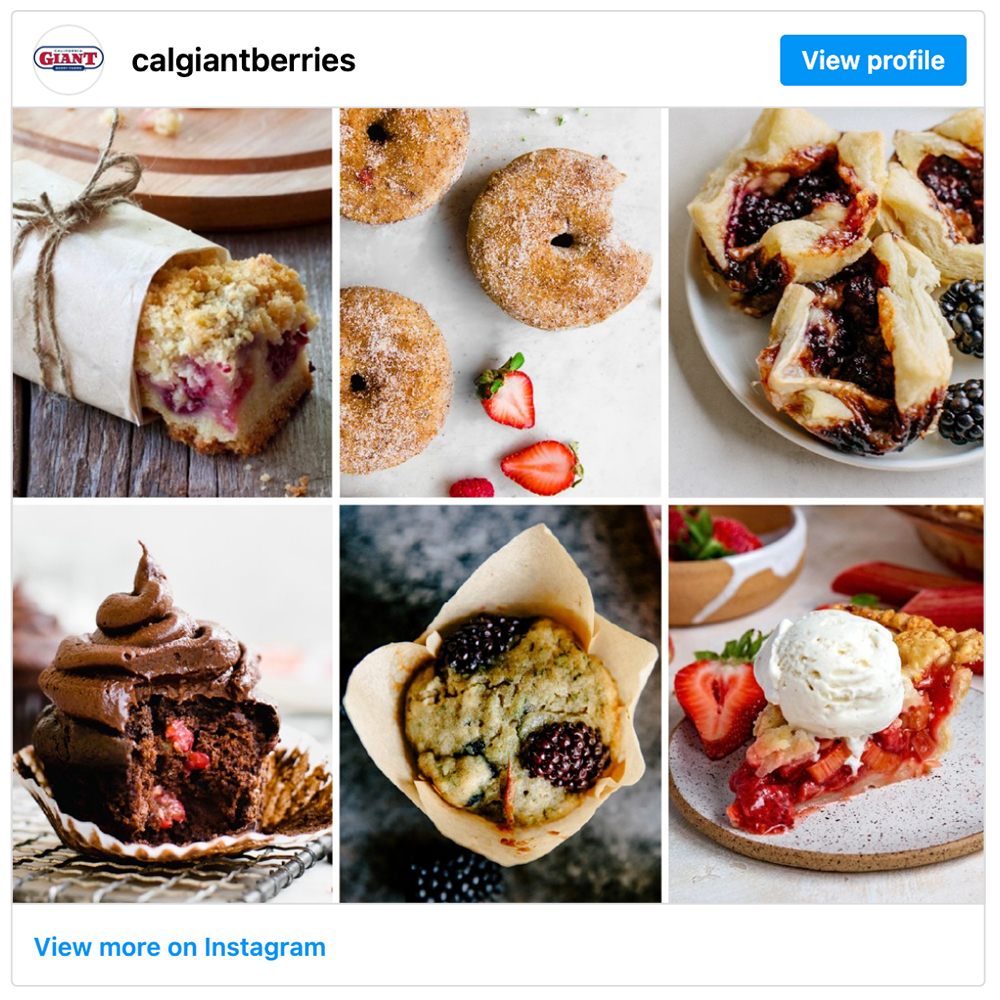 Get social with California Giant Berry Farms | October 14, 2025 10:30 AM