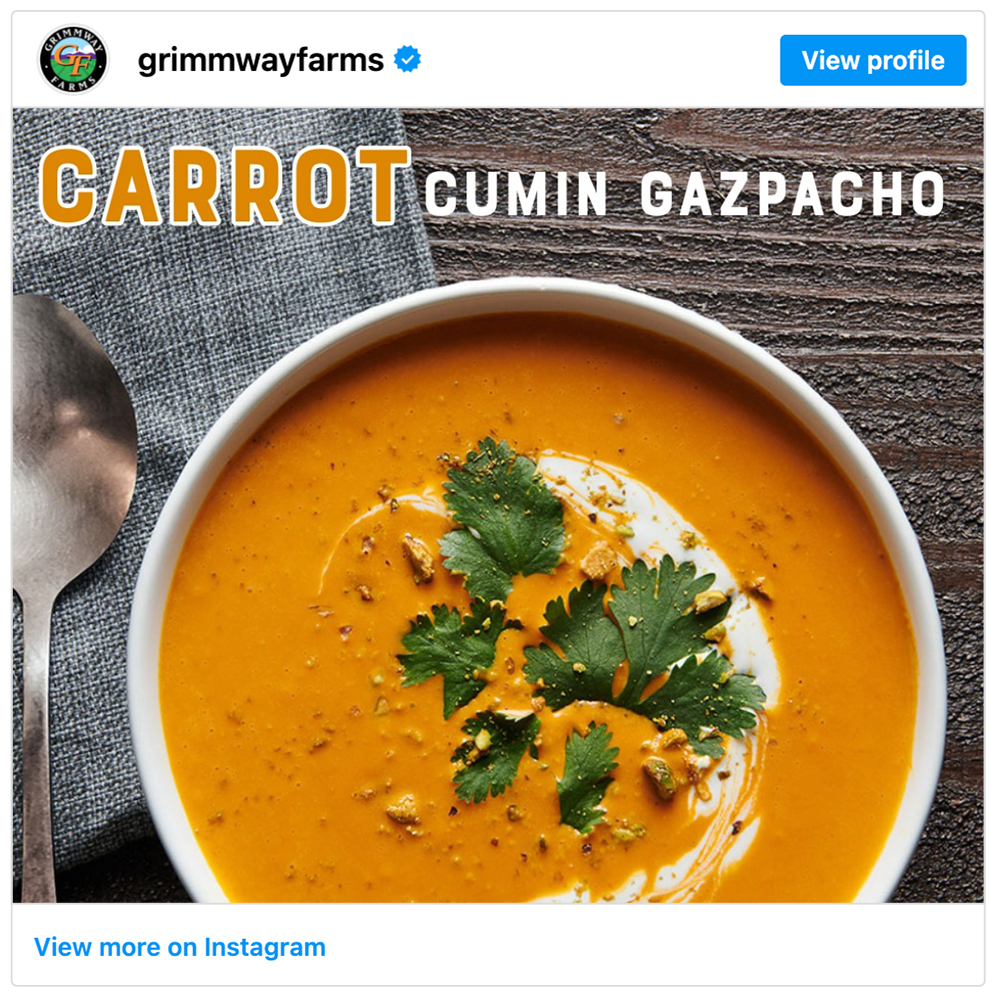 Get social with Grimmway Farms | October 16, 2025 10:30 AM