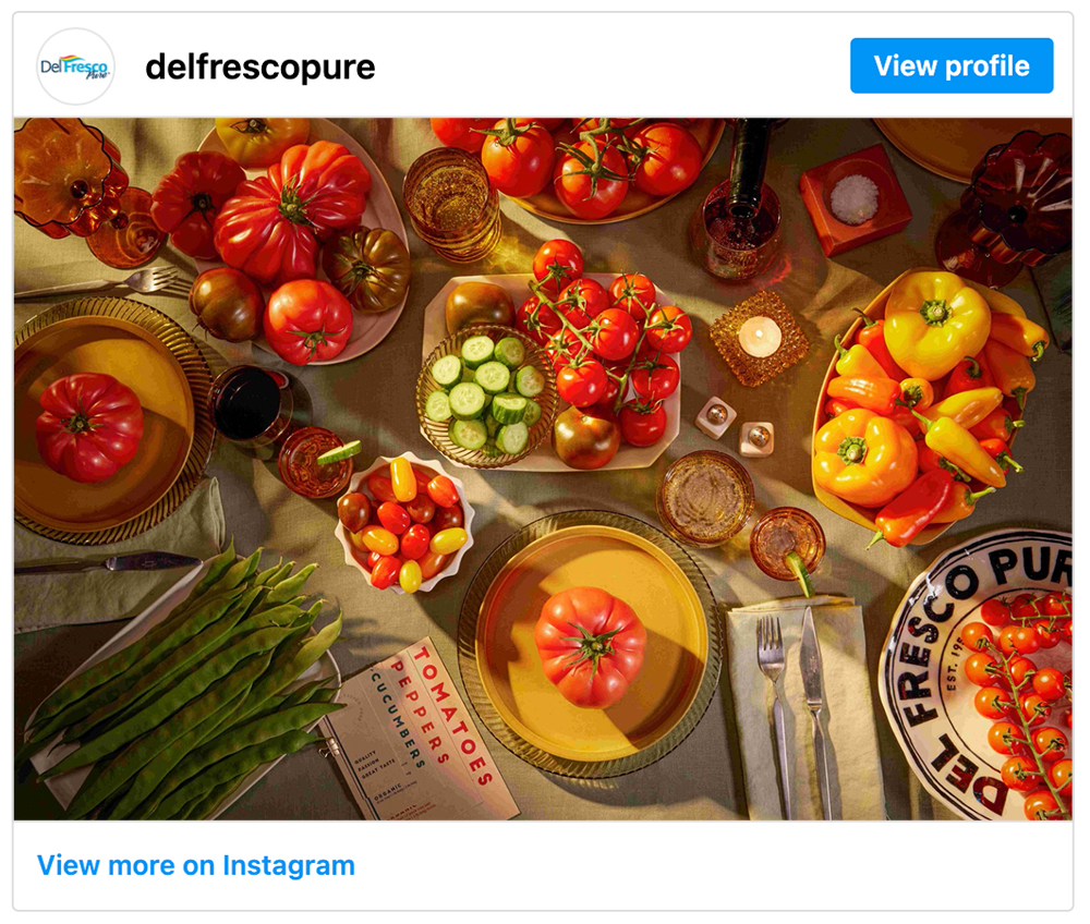 Get social with DelFrescoPure | October 17, 2025 10:30 AM