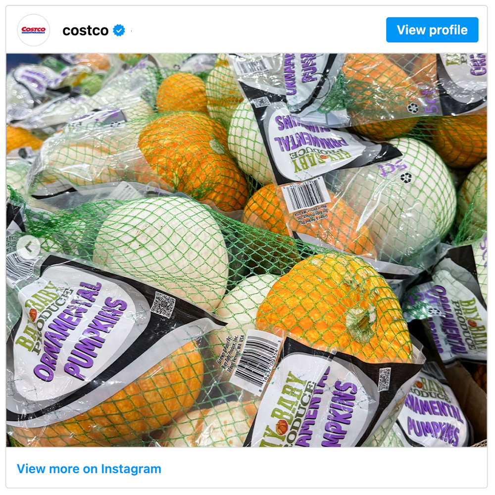 Get social with Costco Wholesale Corp. | October 20, 2025 10:30 AM