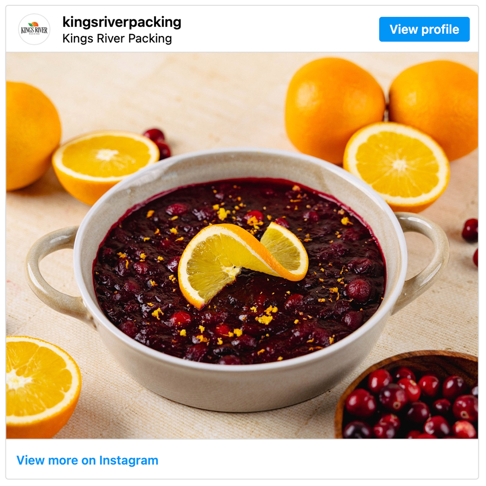 Get social with Kings River Packing | November 21, 2025 5:00 AM
