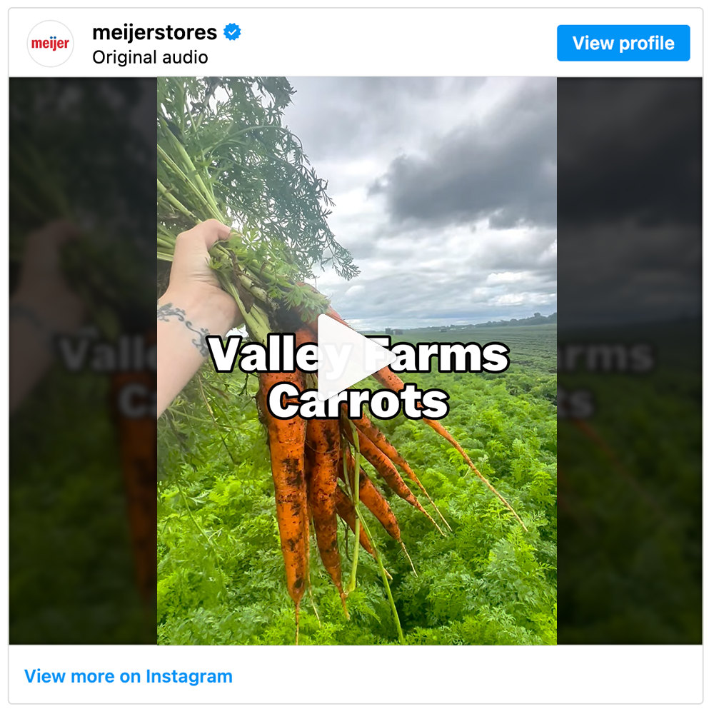 Get social with  Meijer Inc. | September 29, 2025 10:30 AM