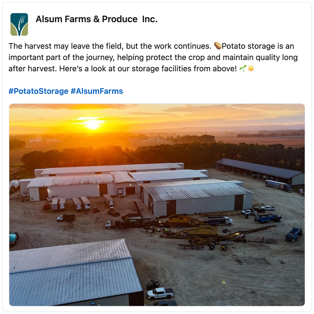 Get social with  Alsum Farms & Produce | October 14, 2026 5:00 AM