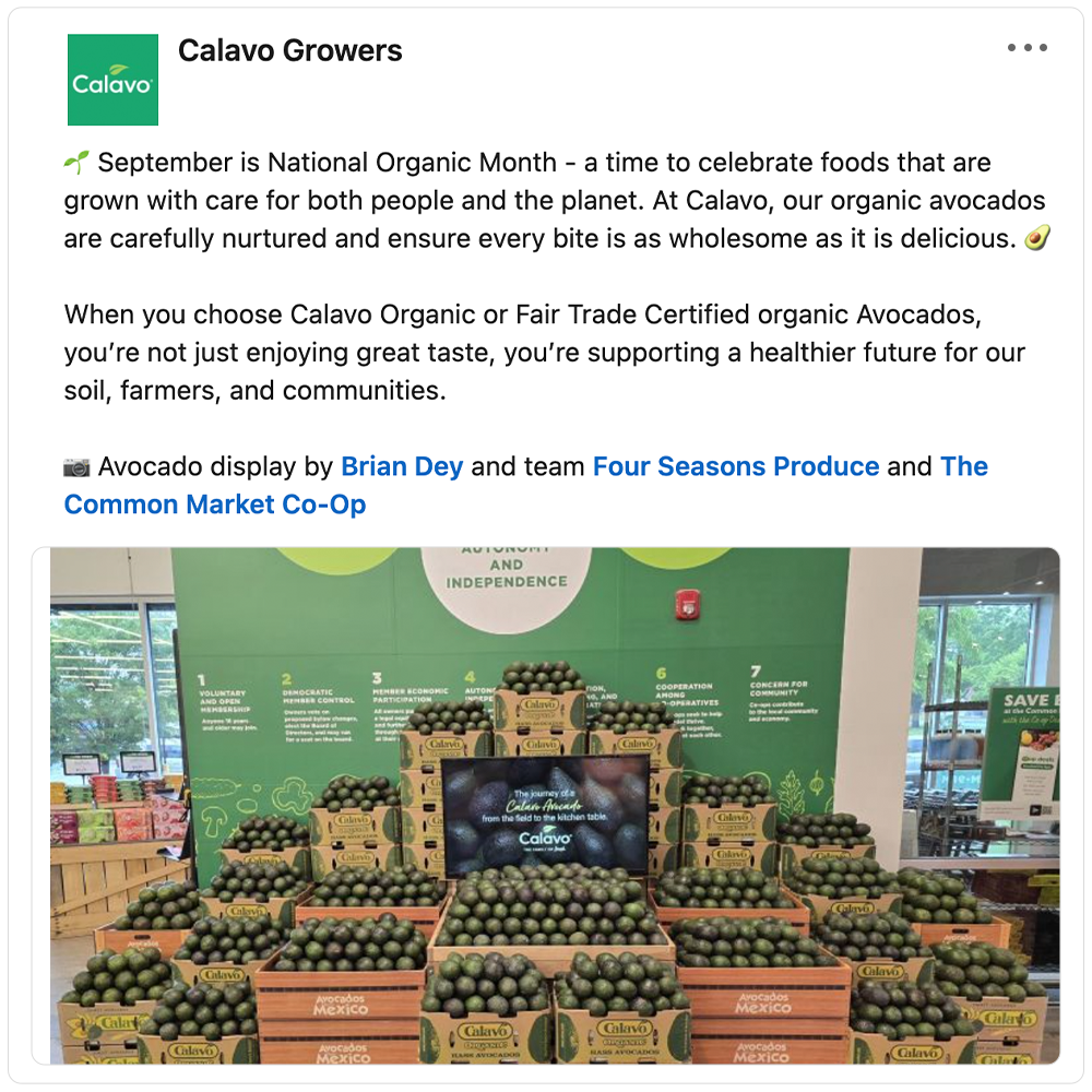 Get social with  Calavo Growers | September 25, 2025 10:30 AM