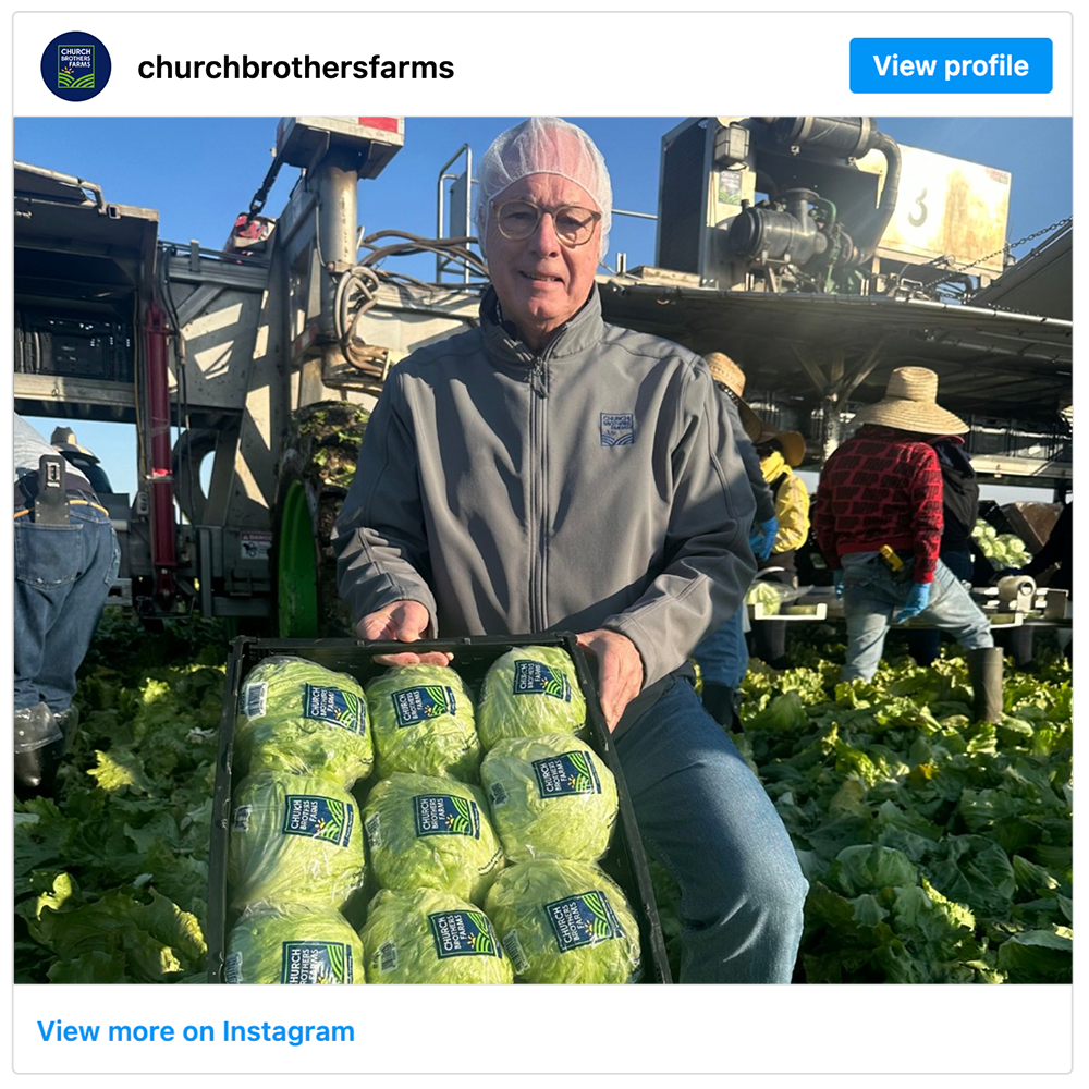 Get social with  Church Bros Farms | February 18, 2025 5:00 AM