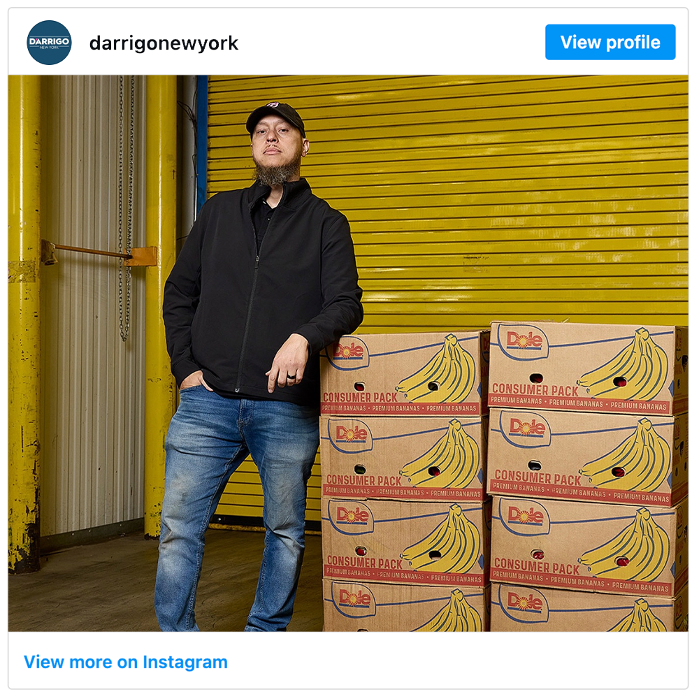 Get social with  D'Arrigo NY | October 16, 2026 10:30 AM