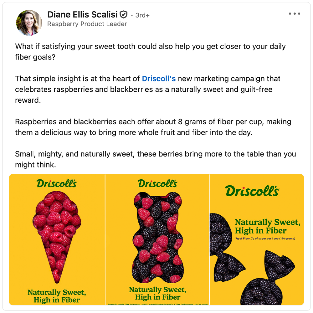 Get social with  Driscoll's | September 14, 2026 5:00 AM