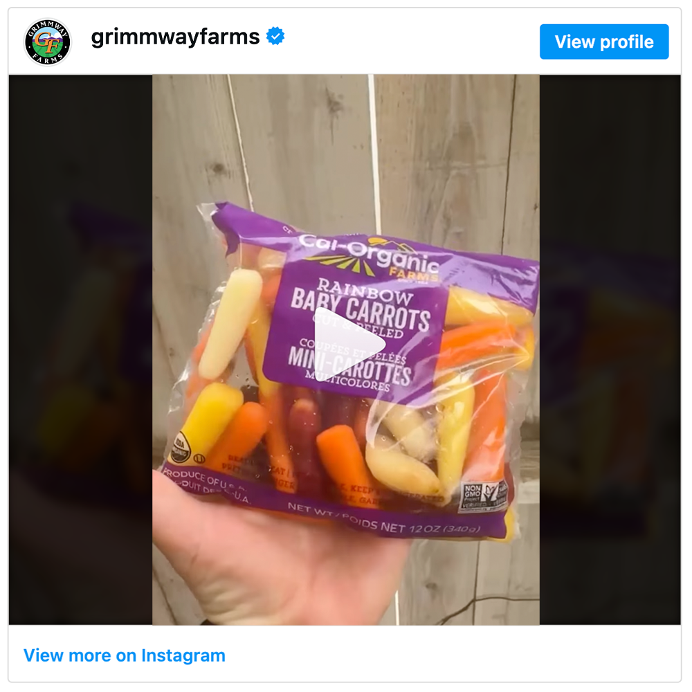 Get social with  Grimmway Farms | April 24, 2026 5:00 AM