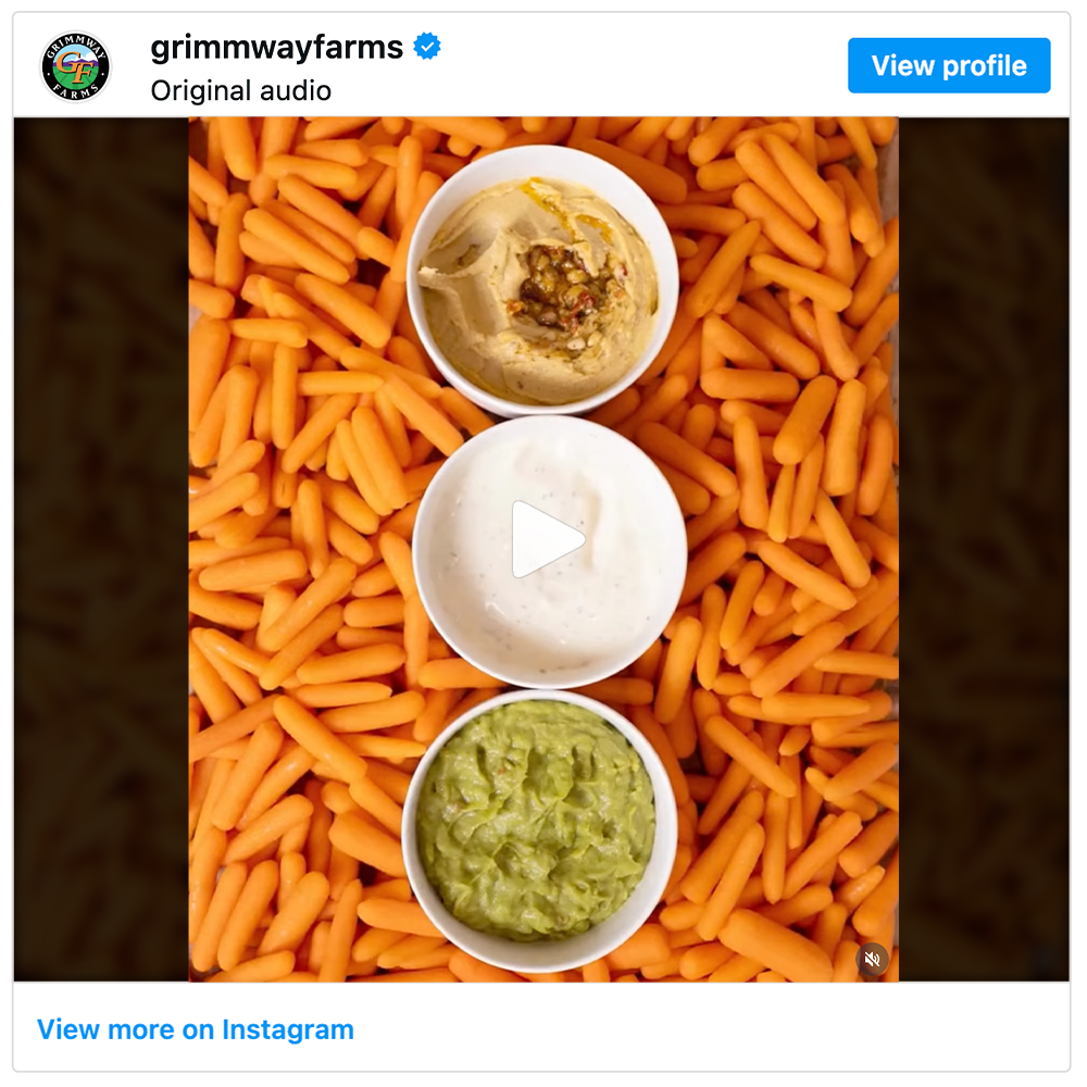Get social with Grimmway Farms | April 27, 2026 10:30 AM
