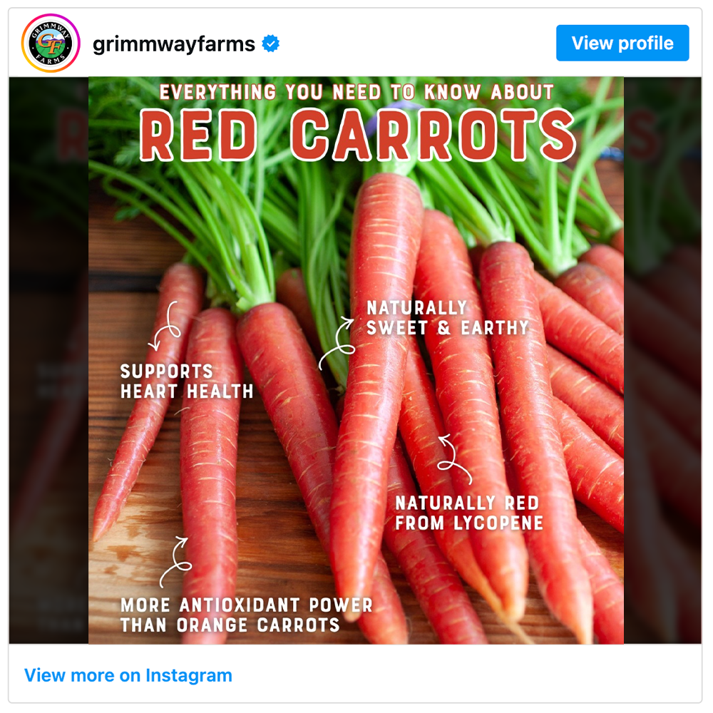 Get social with Grimmway Farms | February 13, 2026 5:00 AM