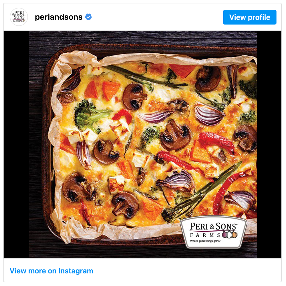 Get social with Peri & Sons Farms | January 31, 2025 5:00 AM