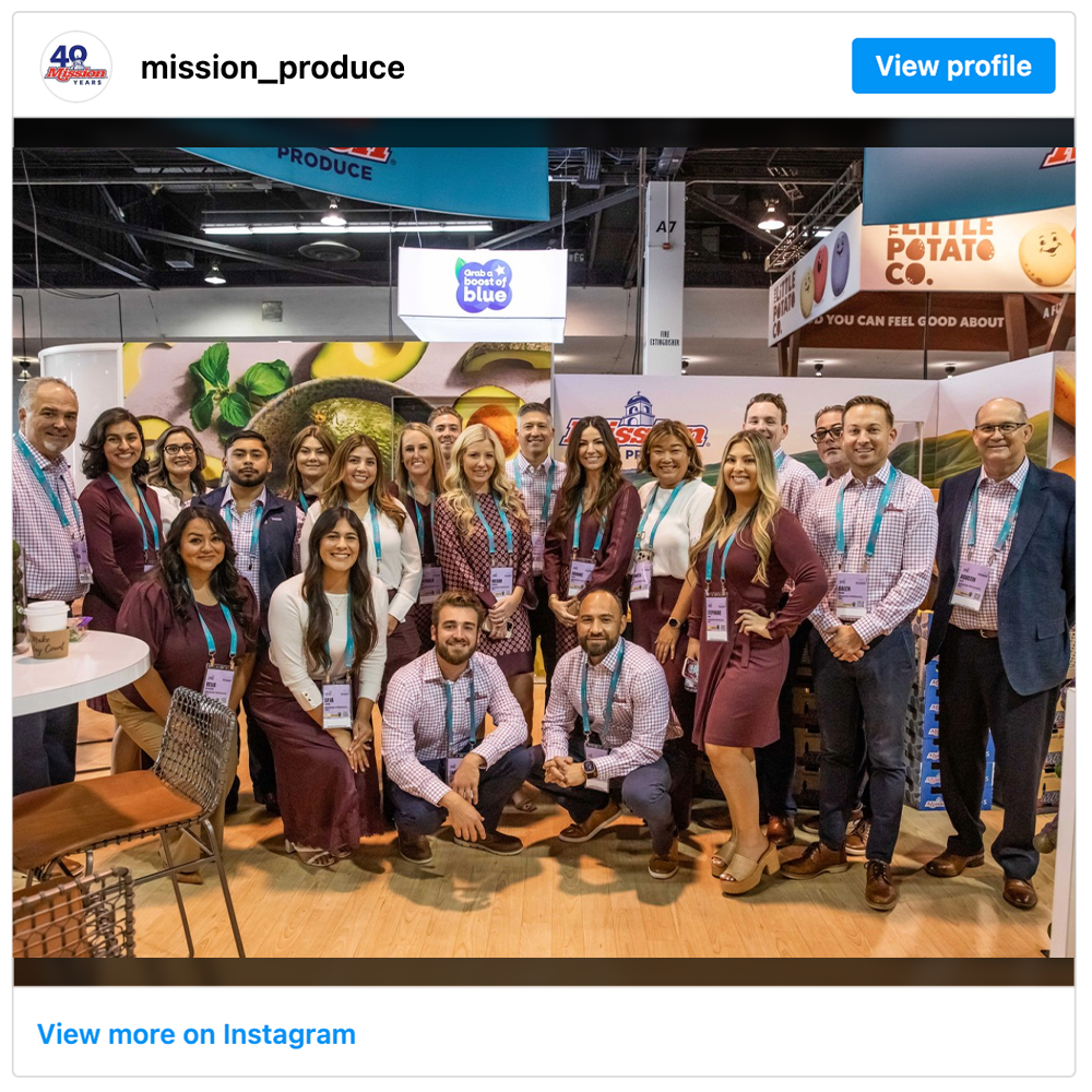 Get social with  Mission Produce | October 28, 2025 10:30 AM