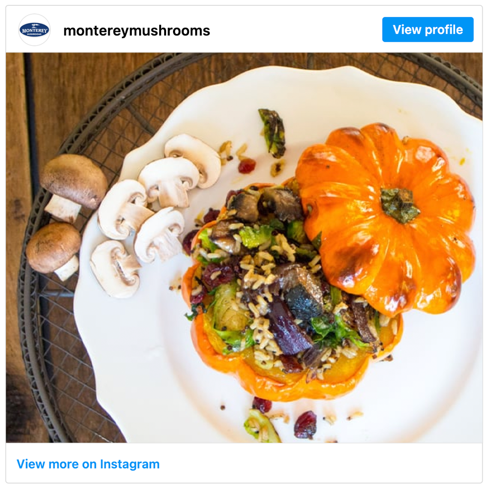 Get social with  Monterey Mushrooms | November 3, 2025 9:30 AM