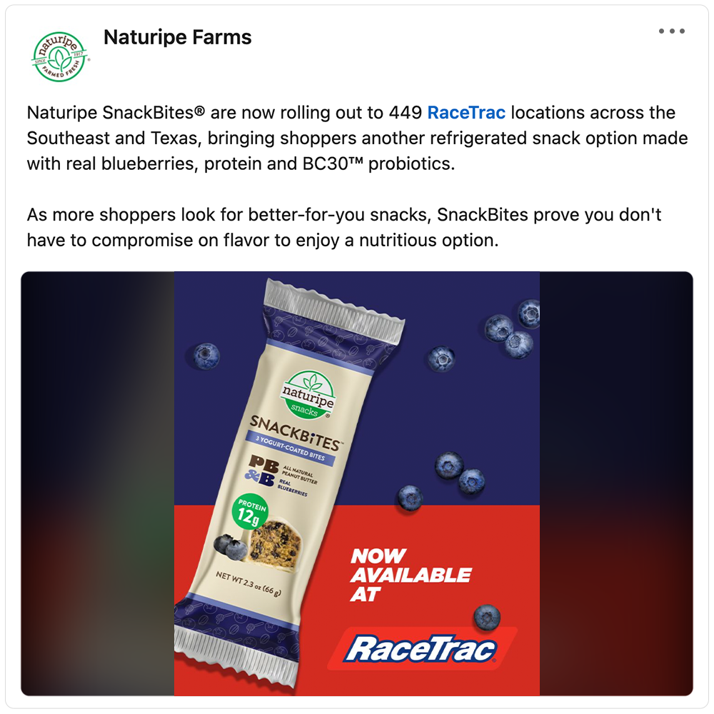 Get social with Naturipe | September 14, 2026 10:30 AM