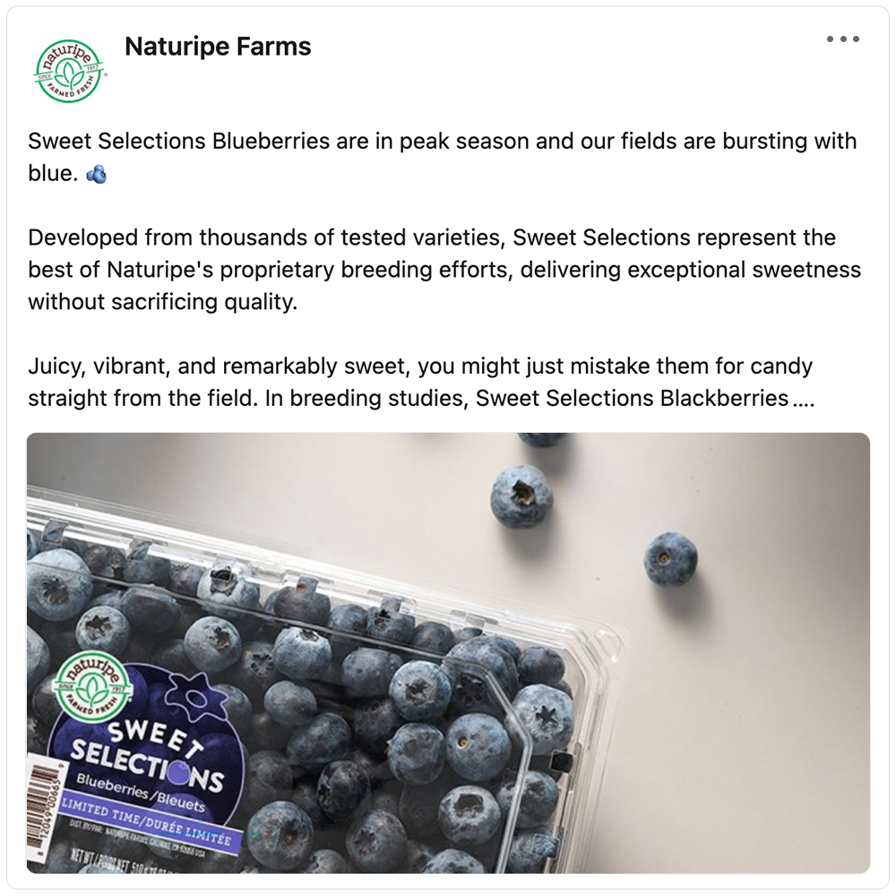 Get social with  Naturipe Farms | April 27, 2026 5:00 AM