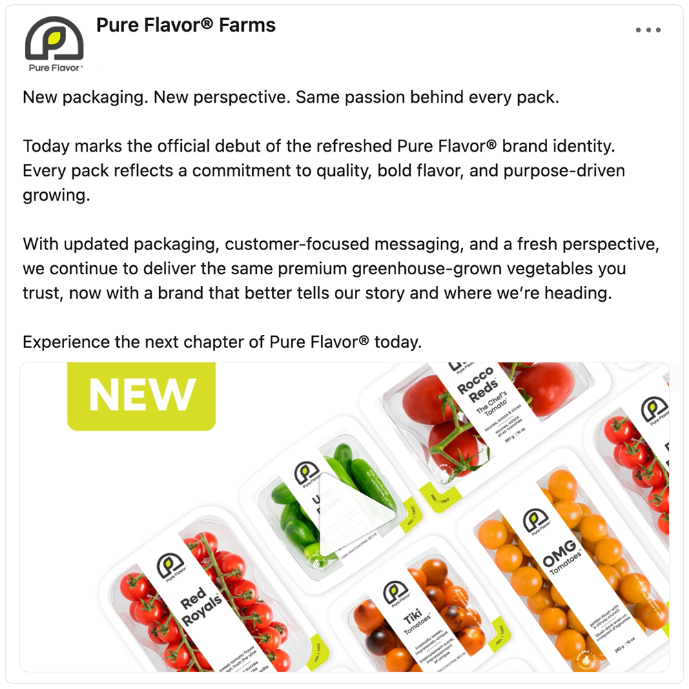 Get social with  Pure Flavor | October 30, 2025 10:30 AM