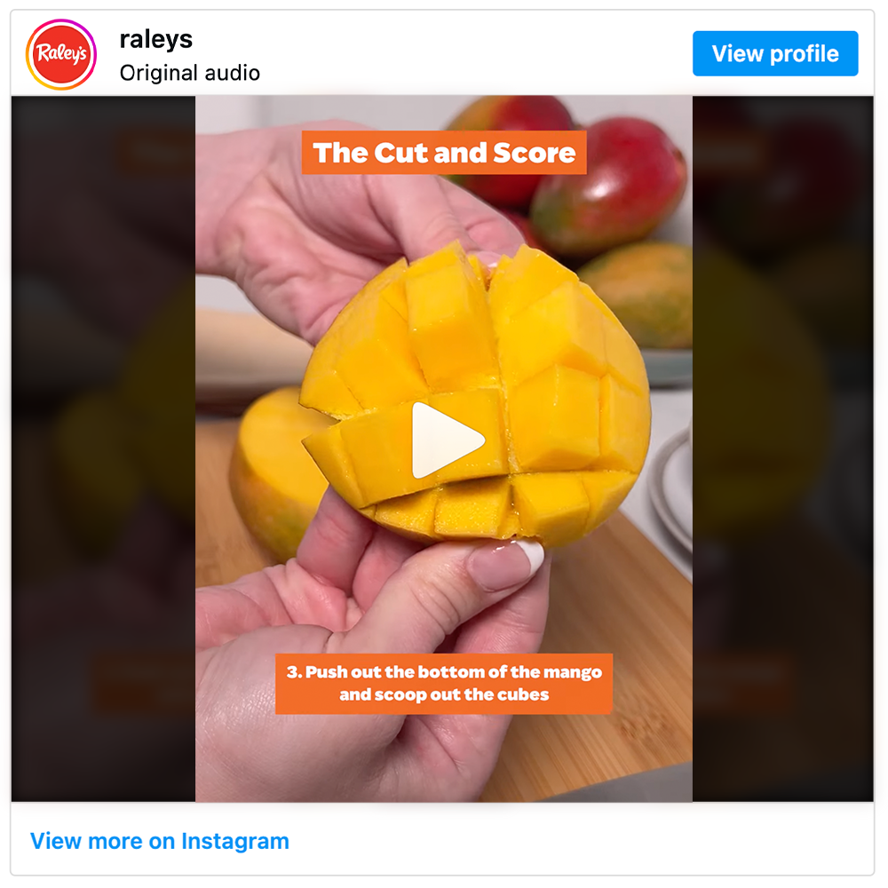 Get social with Raley's Supermarkets | May 27, 2026 10:30 AM