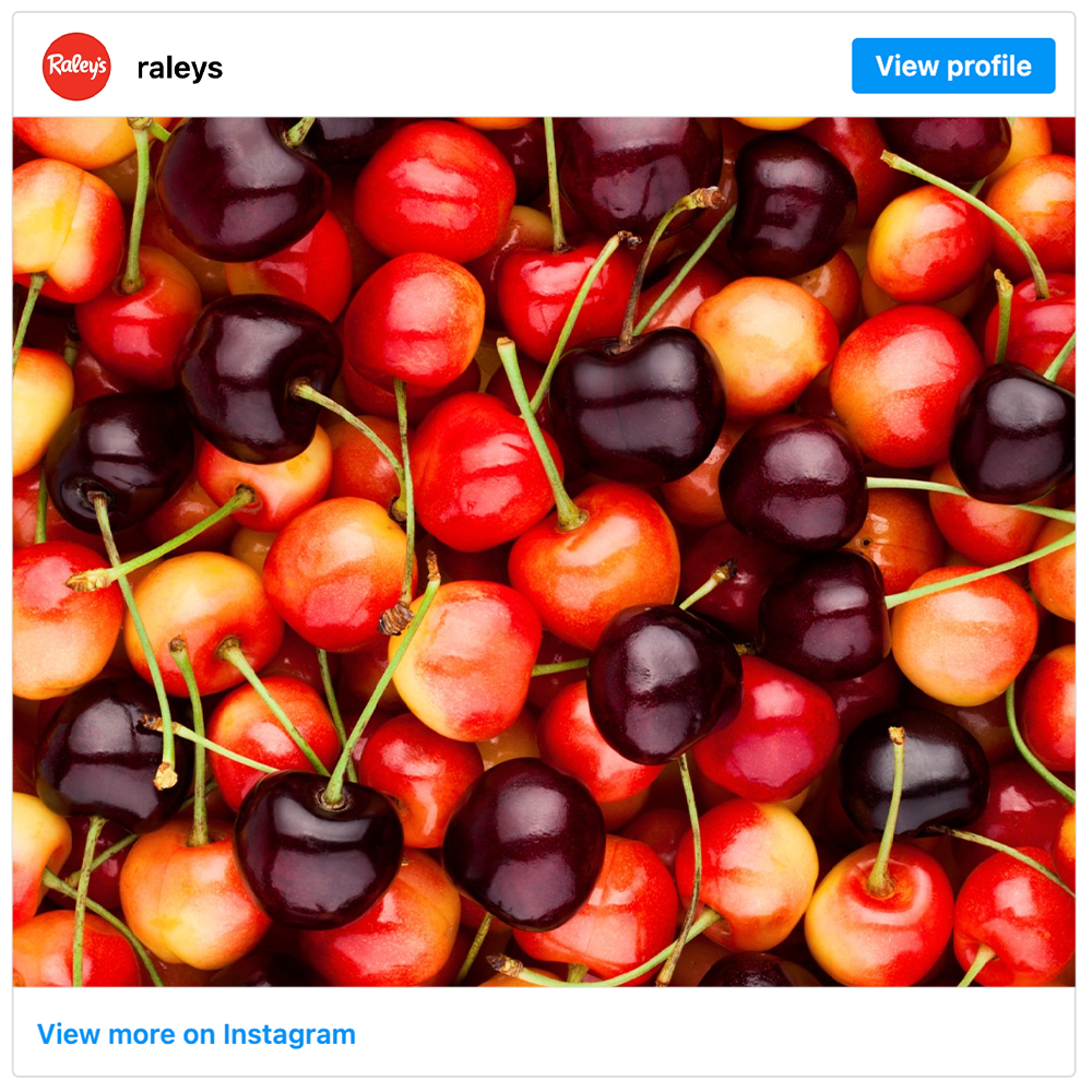 Get social with Raley's Supermarkets | July 2, 2025 10:30 AM