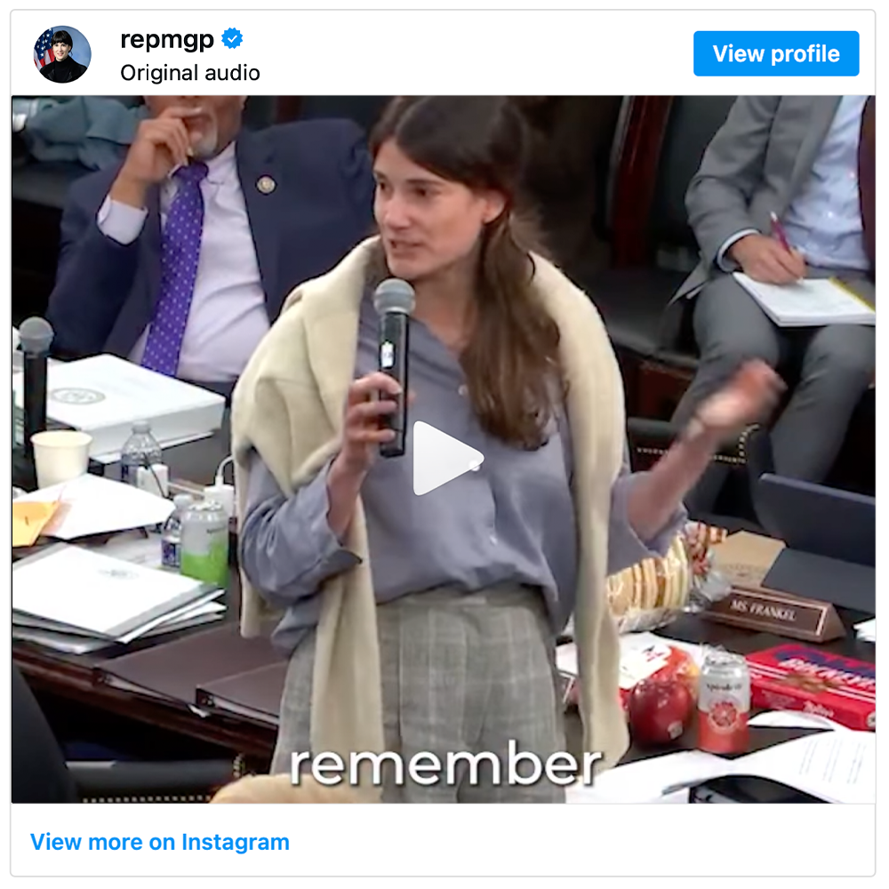 Get social with SL: Rep. Marie Gluesenkamp Perez | May 26, 2026 5:00 AM