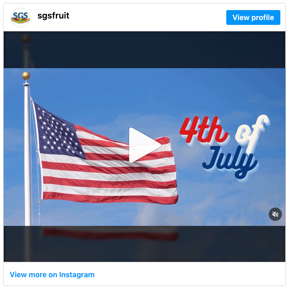 Get social with Scattaglia Growers & Shippers | July 3, 2025 5:00 AM