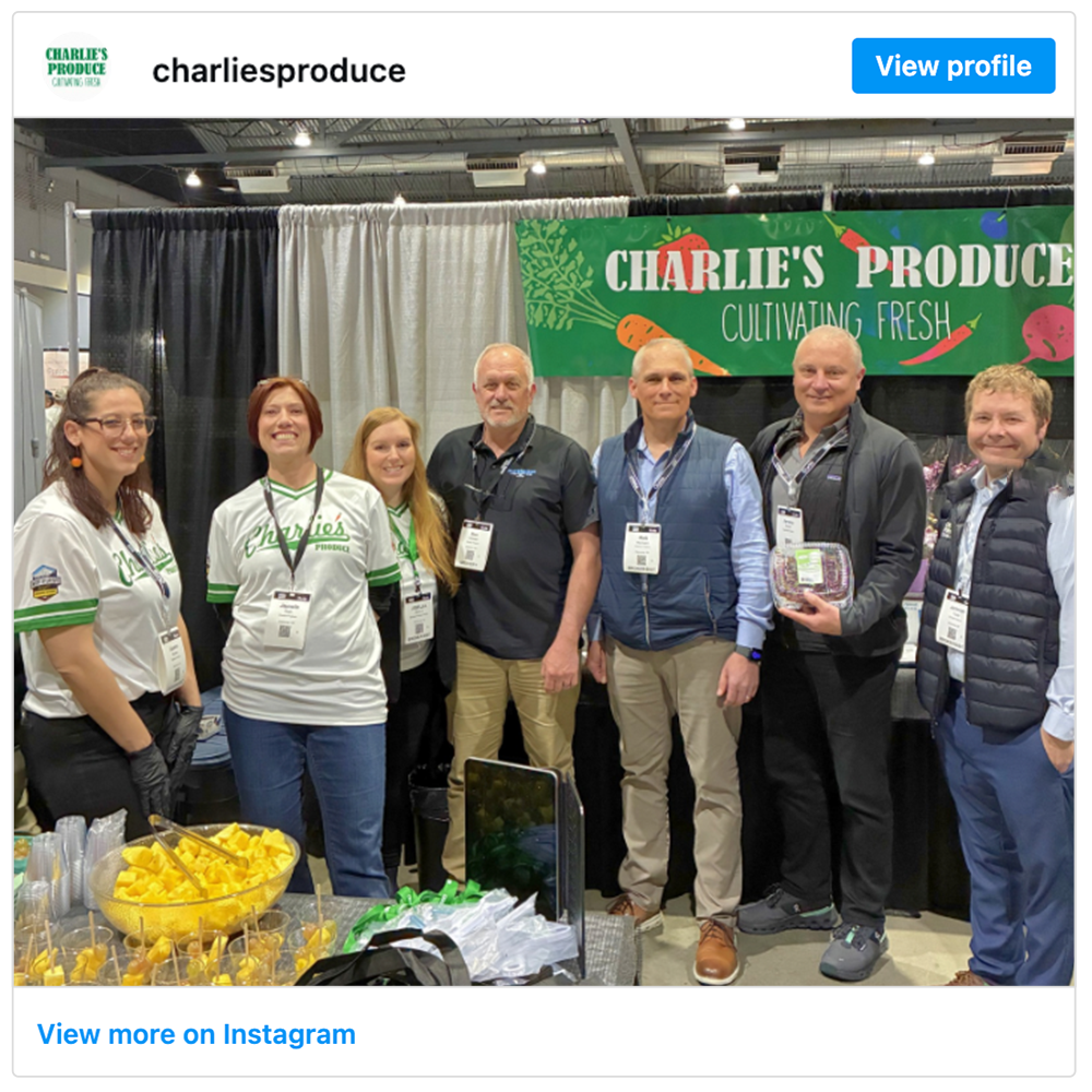 Get social with Charlie's Produce | April 29, 2026 10:30 AM