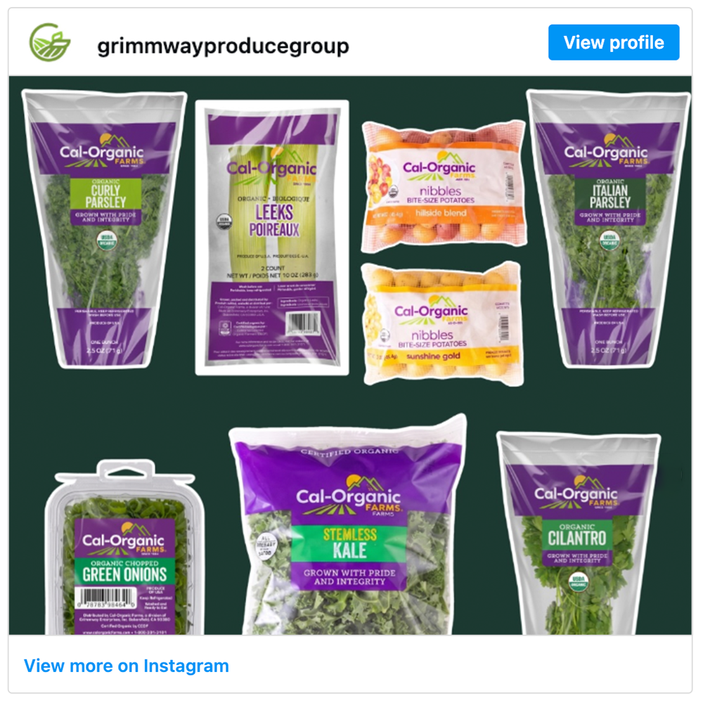 Get social with Grimmway Farms | April 30, 2026 10:30 AM