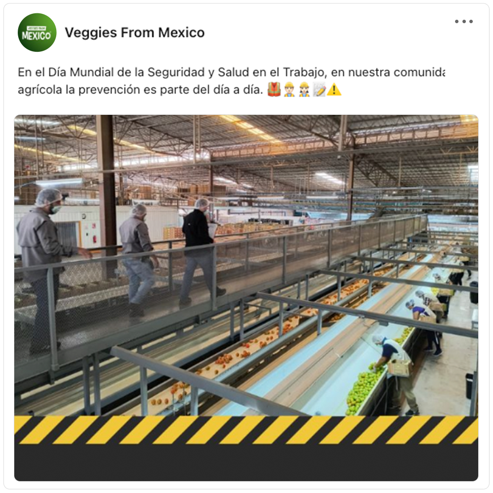 Get social with Veggies From Mexico | May 4, 2026 10:30 AM