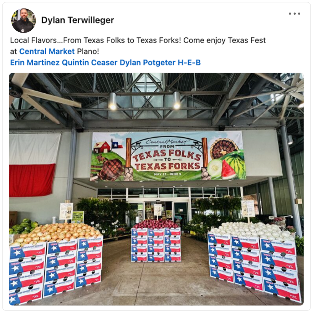 Get social with Central Market | June 5, 2026 10:30 AM