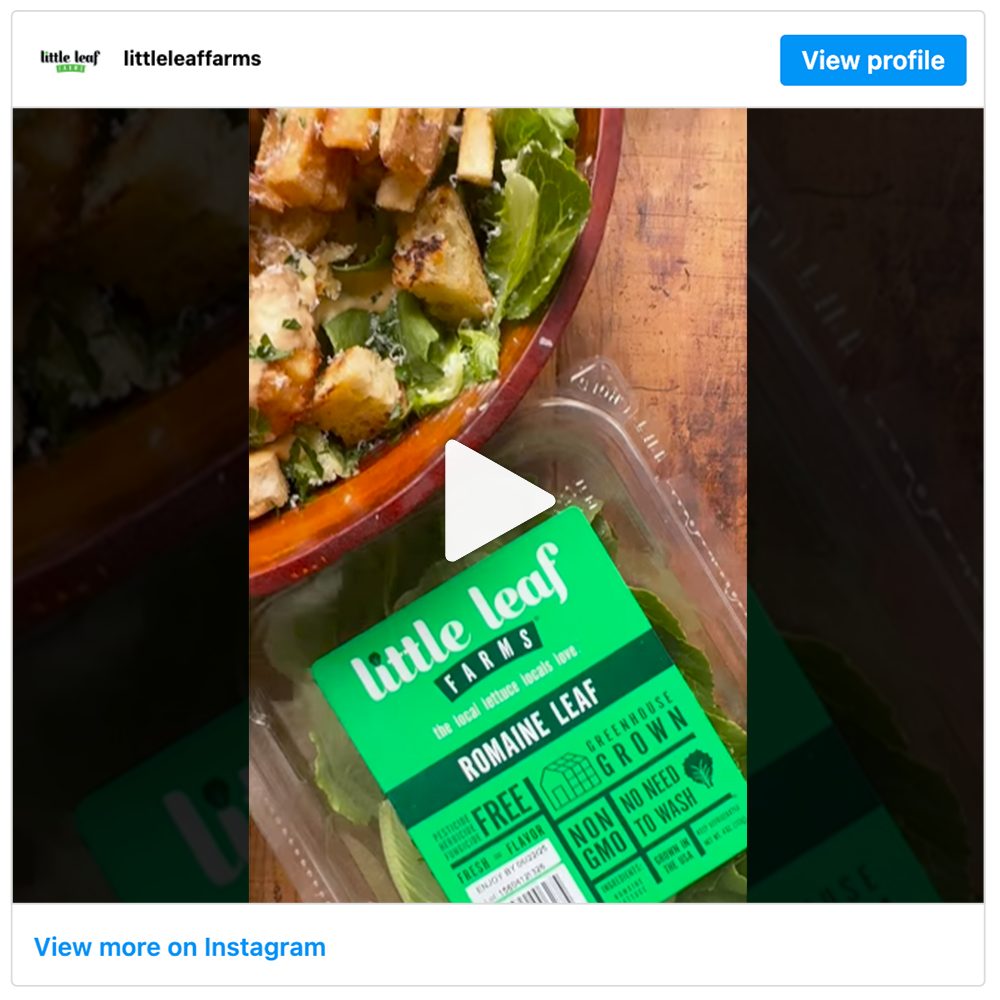 Get social with Little Leaf Farms  | July 22, 2025 10:30 AM