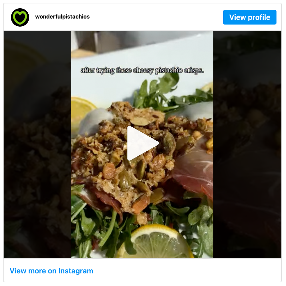 Get social with Wonderful® Pistachios | July 23, 2025 5:30 AM