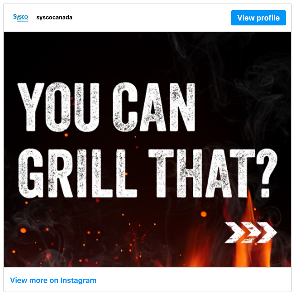 Get social with Sysco | July 25, 2025 5:00 AM