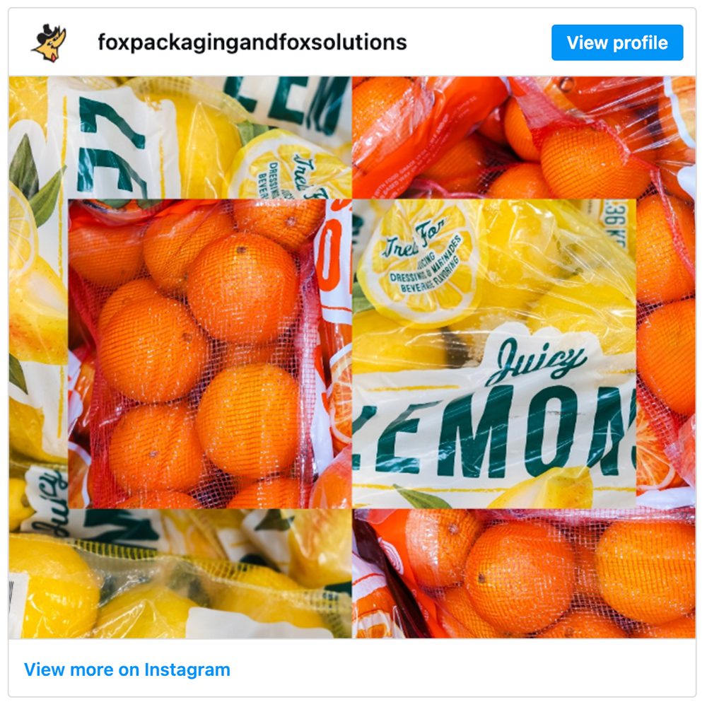 Get social with Fox Packaging Solutions | September 17, 2026 5:00 AM