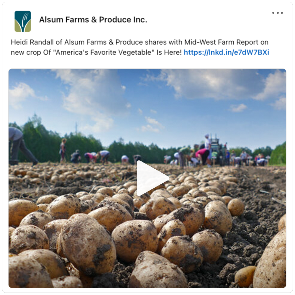 Get social with Alsum Farms & Produce | September 18, 2026 10:30 AM