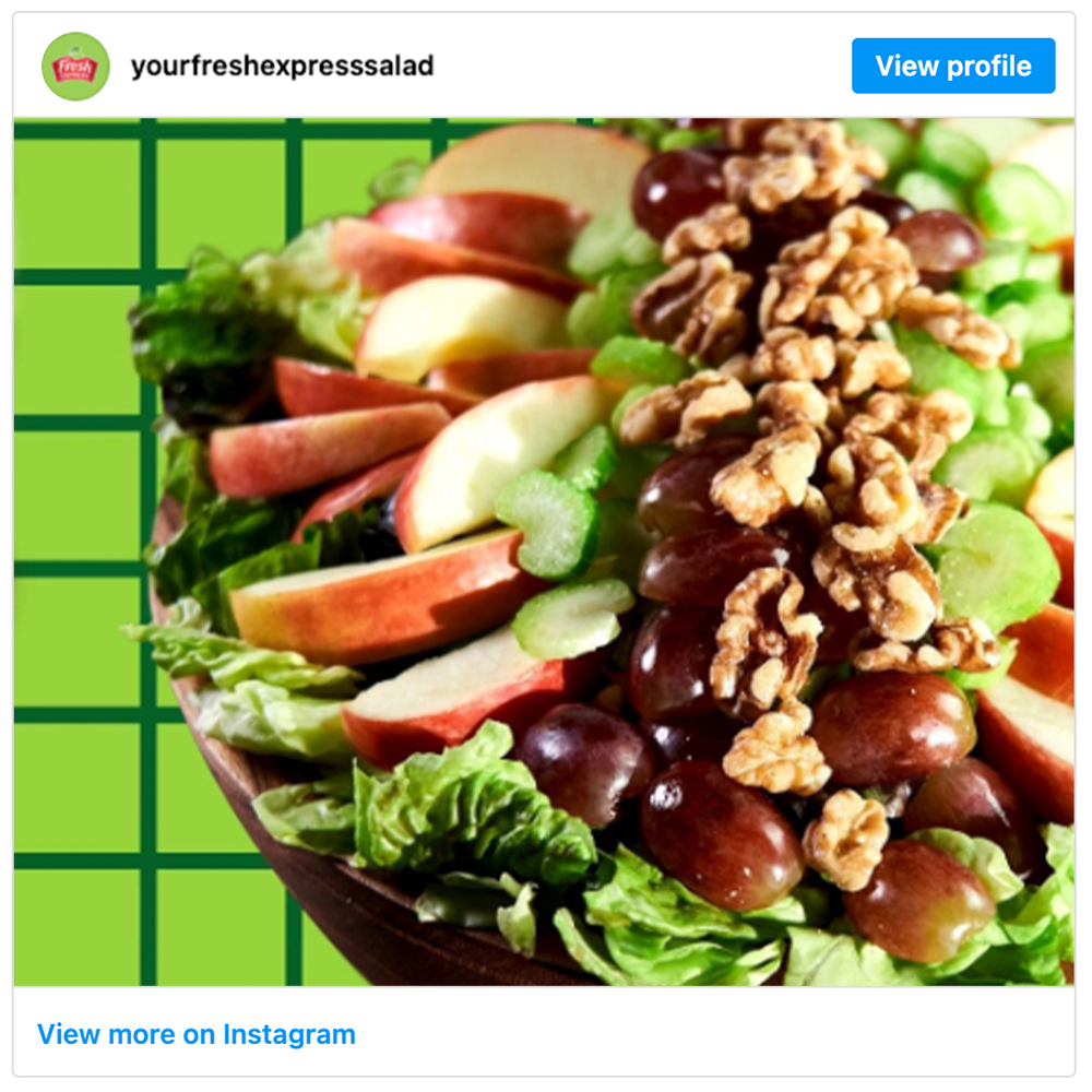 Get social with Fresh Express | September 30, 2025 5:00 AM
