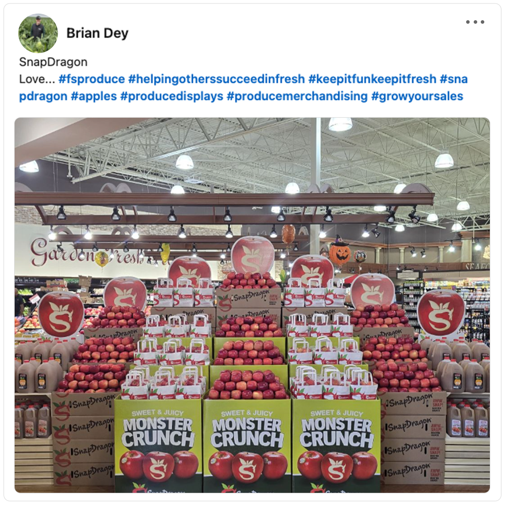 Get social with Four Seasons Produce | October 21, 2026 5:00 AM