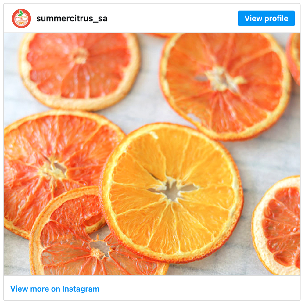Get social with South African Summer Citrus | December 9, 2025 5:00 AM