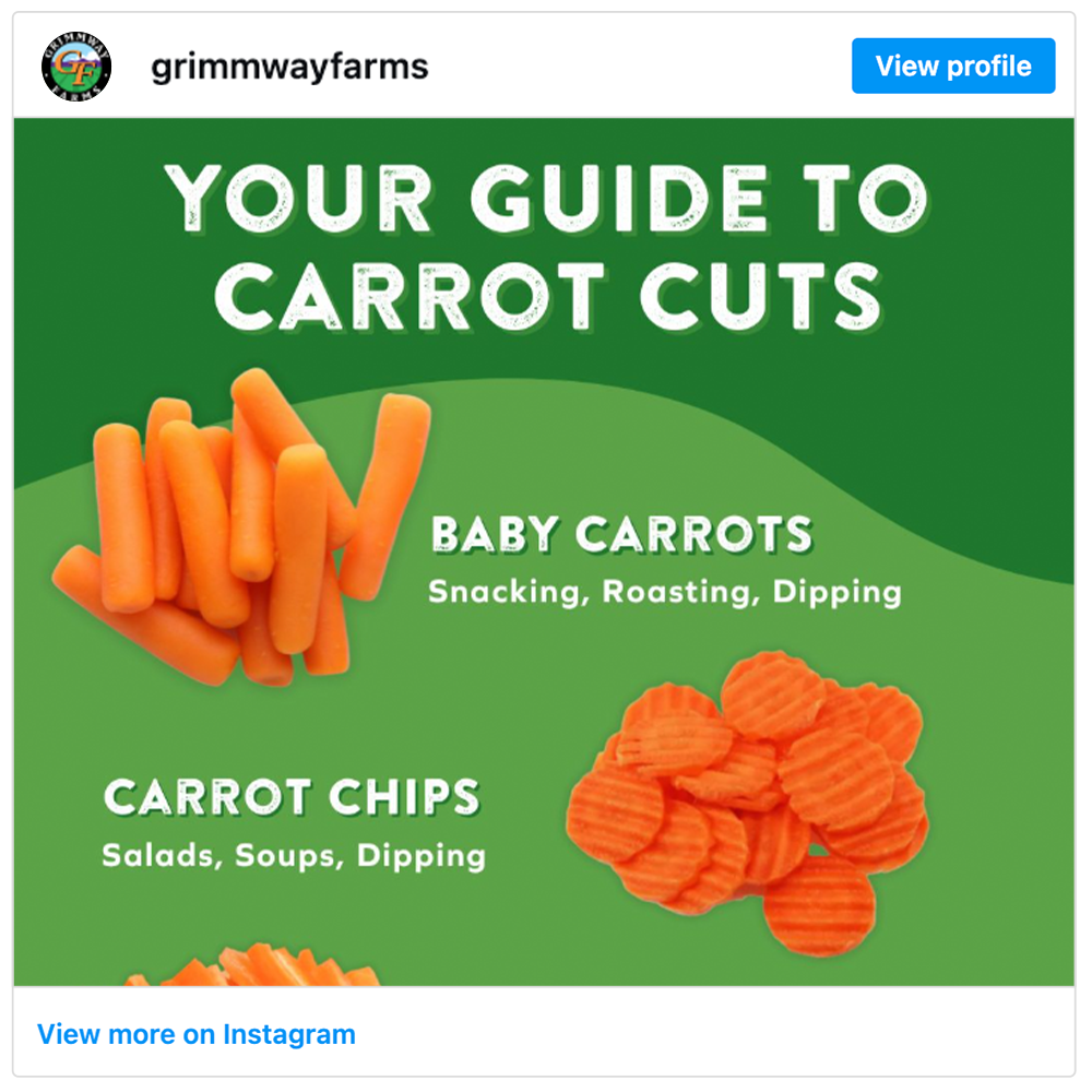 Get social with Grimmway Farms | December 15, 2025 10:30 AM