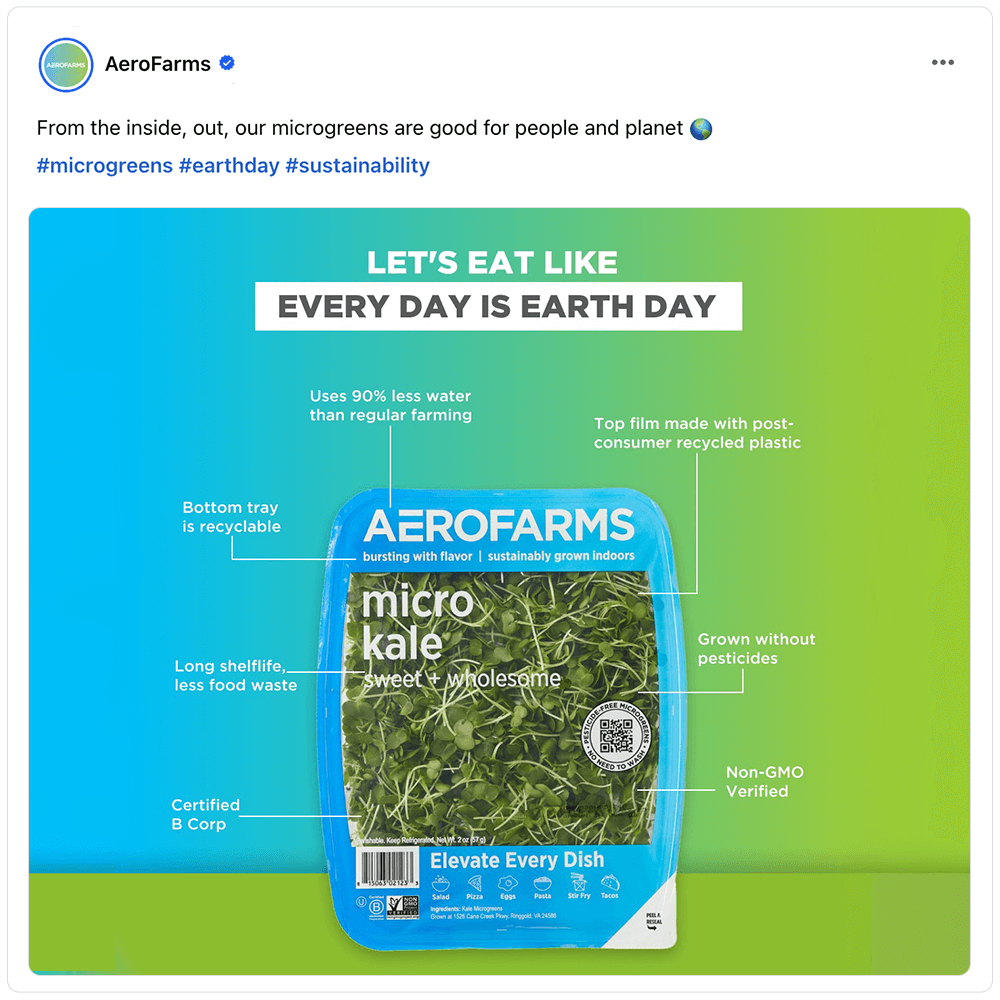 Get social with AeroFarms | April 25, 2025 5:00 AM