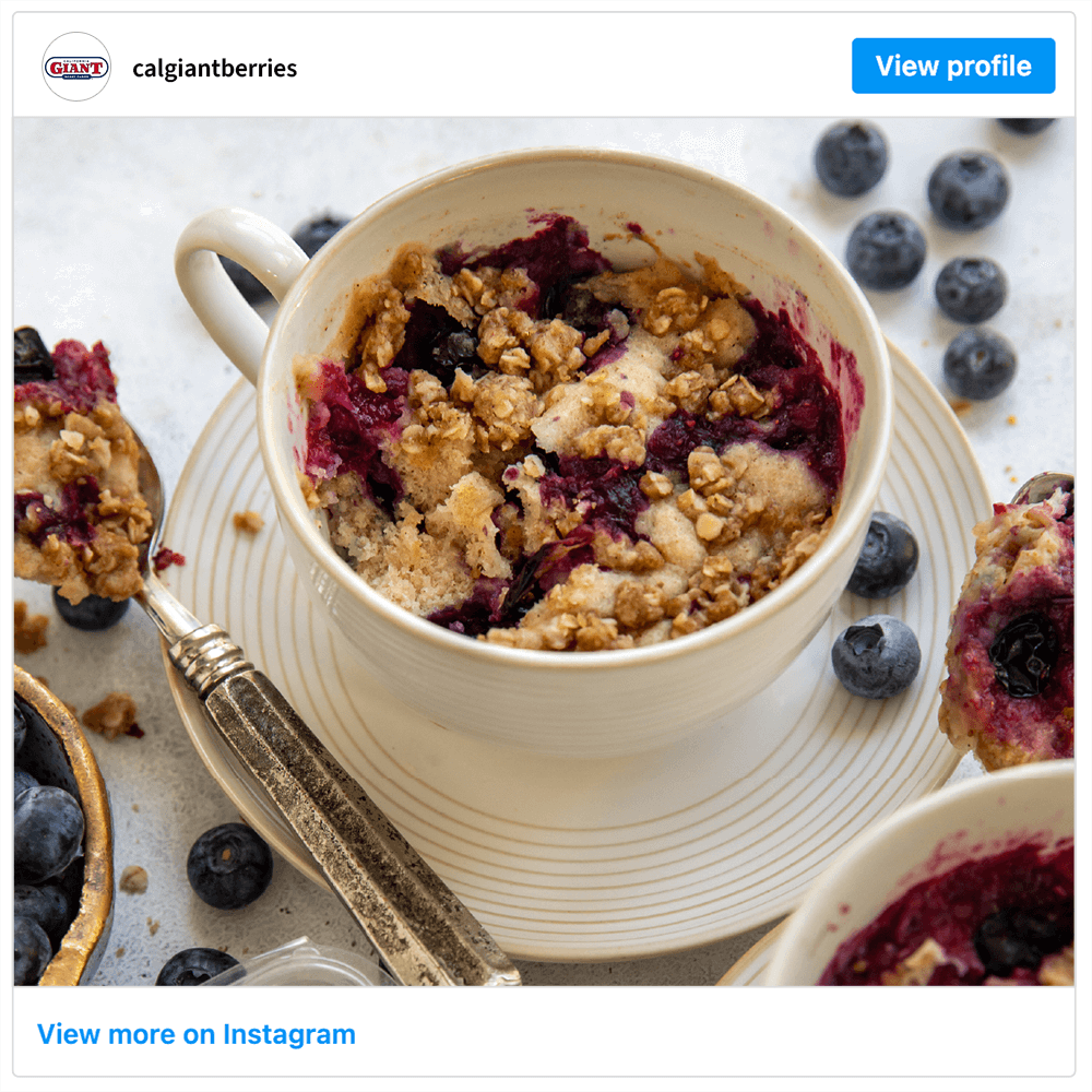 Get social with California Giant Berry Farms | February 23, 2026 10:30 AM